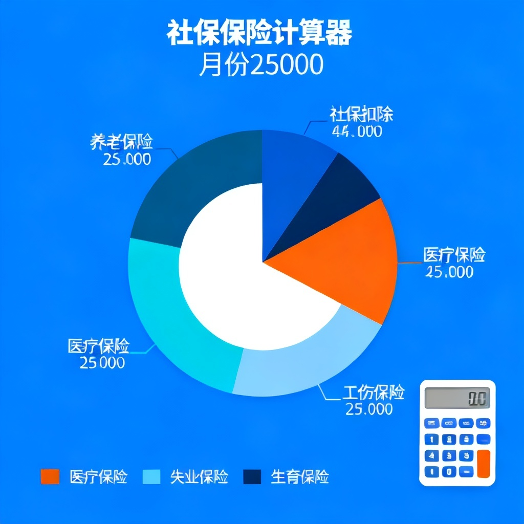 月薪25000社保扣多少 配图