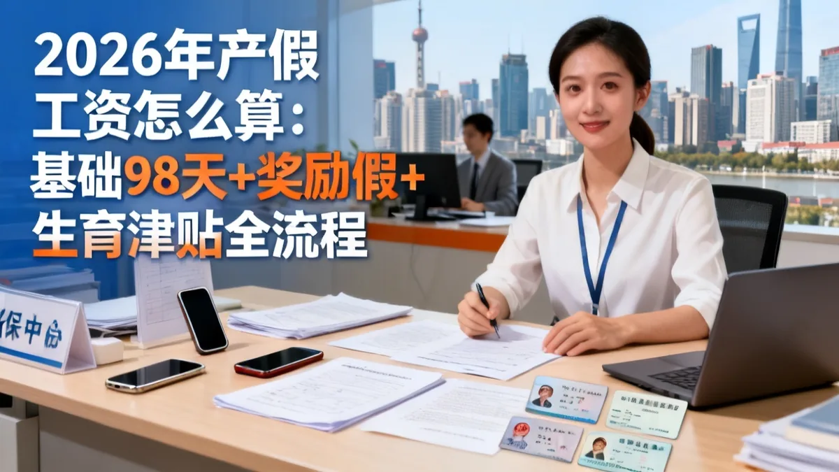 产假工资2026：基础产假+奖励假+生育津贴计算