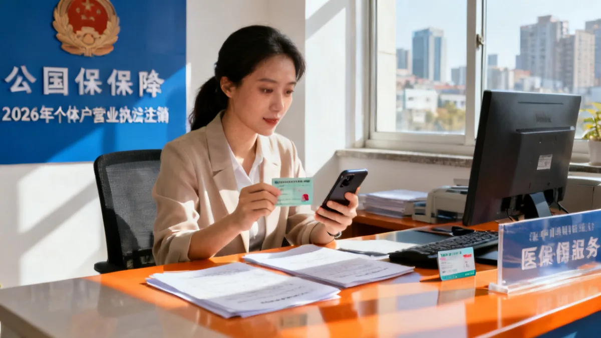 个体户营业执照注销2026：税务清税+工商注销全流程