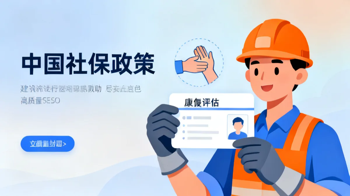 工伤保险伤残等级与赔偿标准 2026 全解
