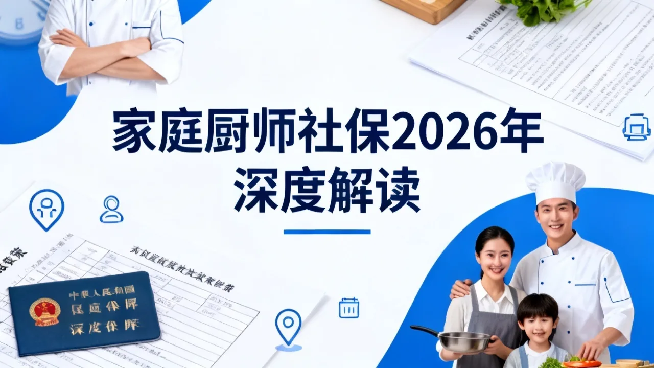 家庭厨师社保 2026