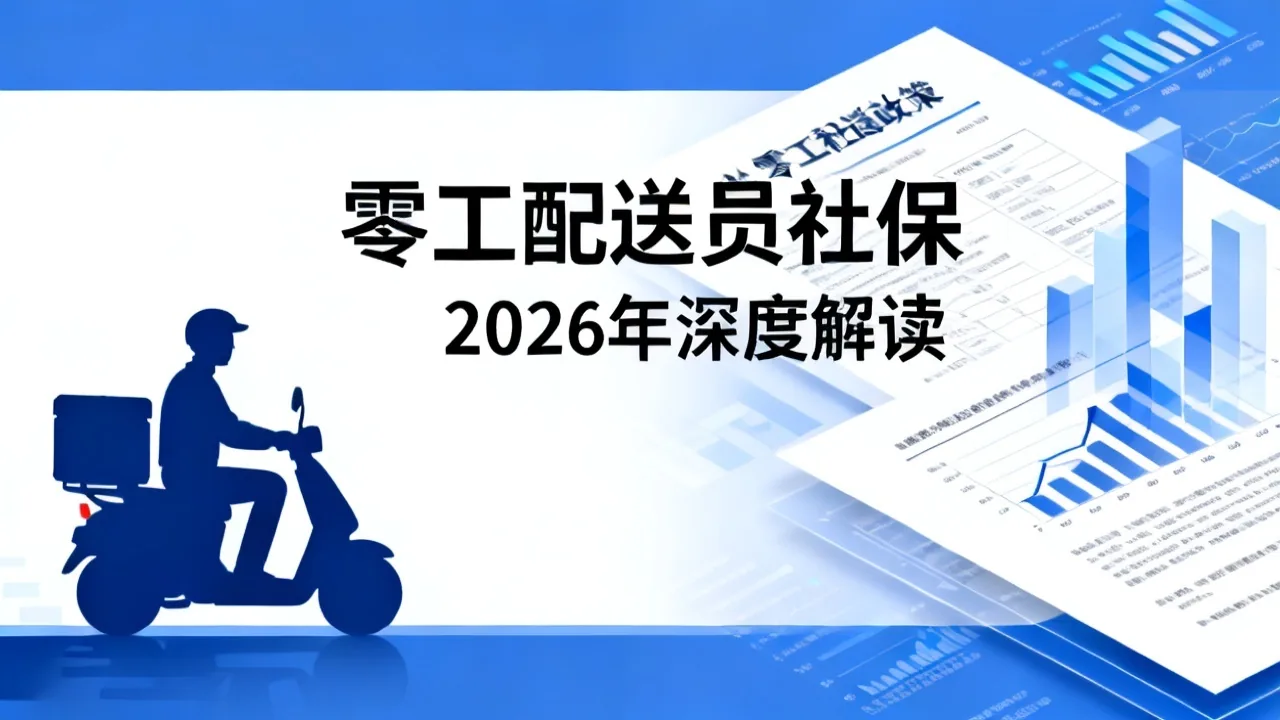 零工配送员社保 2026
