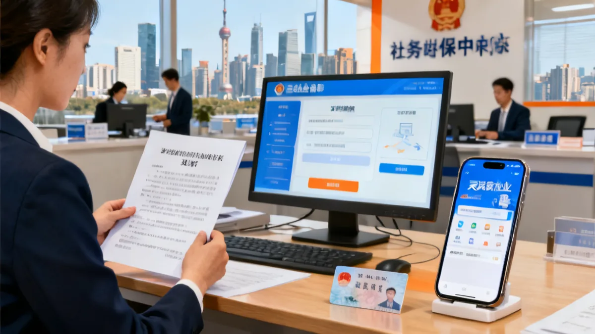 离职后自缴社保2026：灵活就业+居住证全流程
