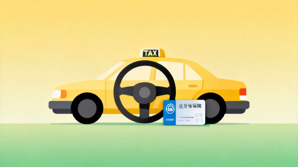 出租车行业社保 2026 完整指南 出租车司机参保 缴费标准 工伤认定