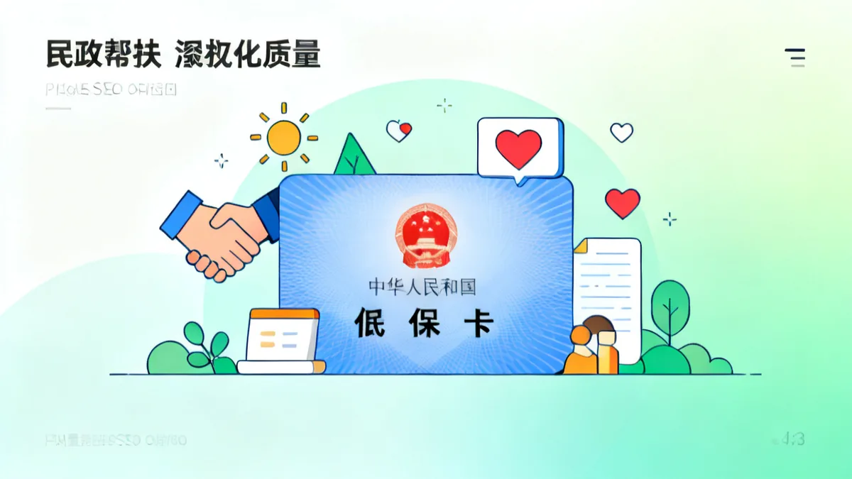 低保户社保 2026 完整指南 低保人员参保 缴费减免 政府代缴