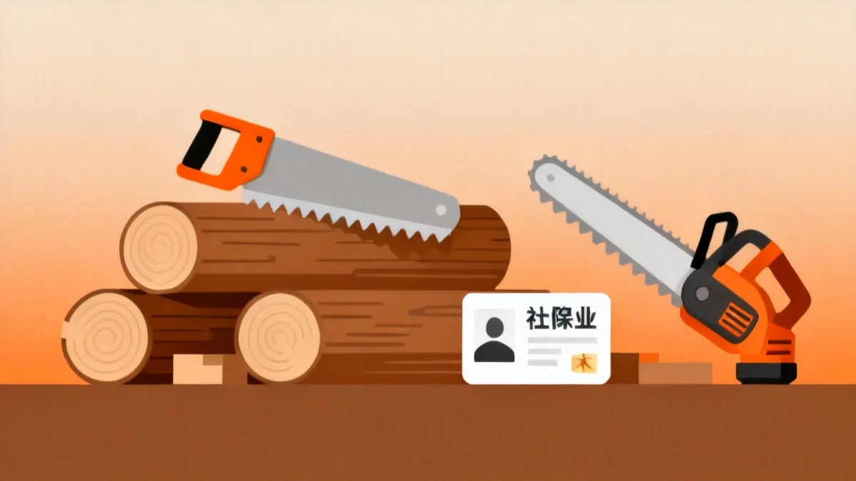 木材加工行业社保 2026 完整指南 木材工人参保 缴费基数 木业职业病