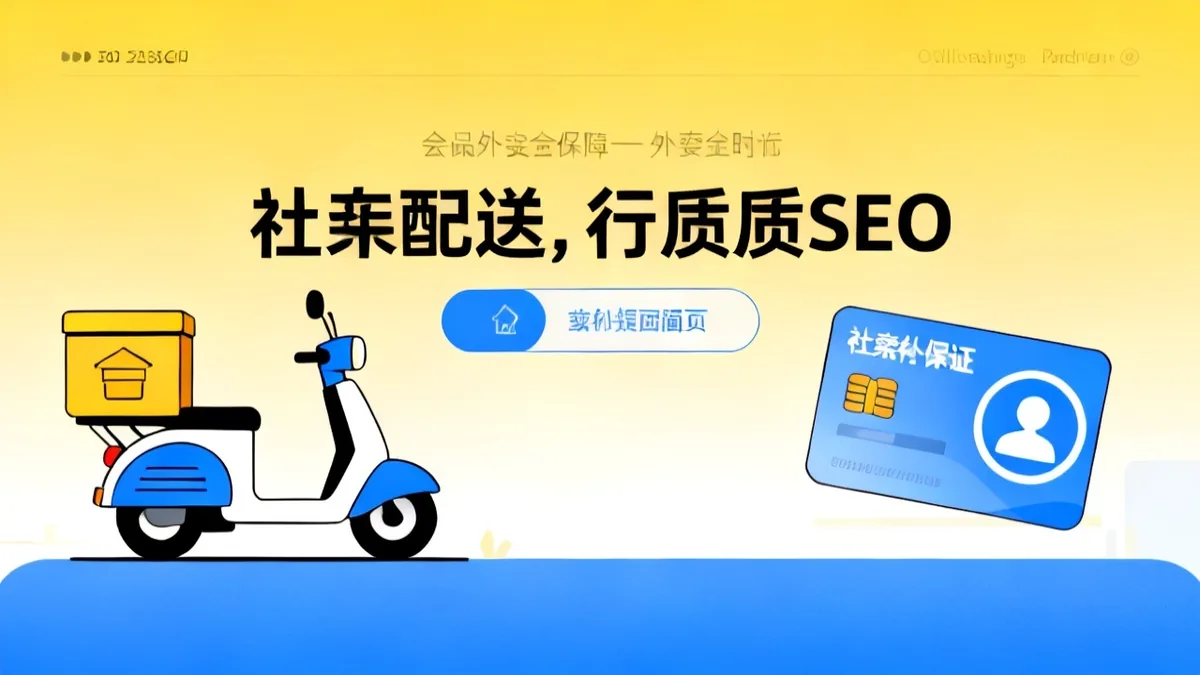 外卖行业社保 2026 完整指南 外卖骑手参保 缴费标准 工伤认定