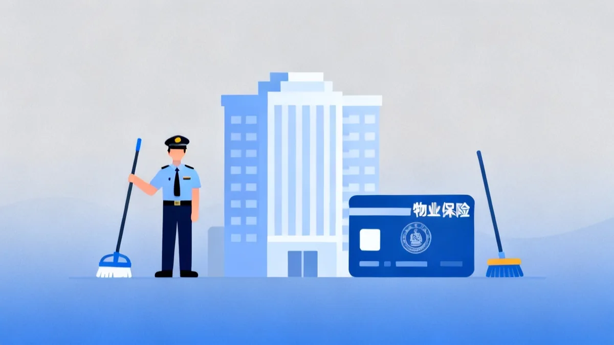 物业行业社保 2026 完整指南 物业员工参保 缴费标准 工伤认定