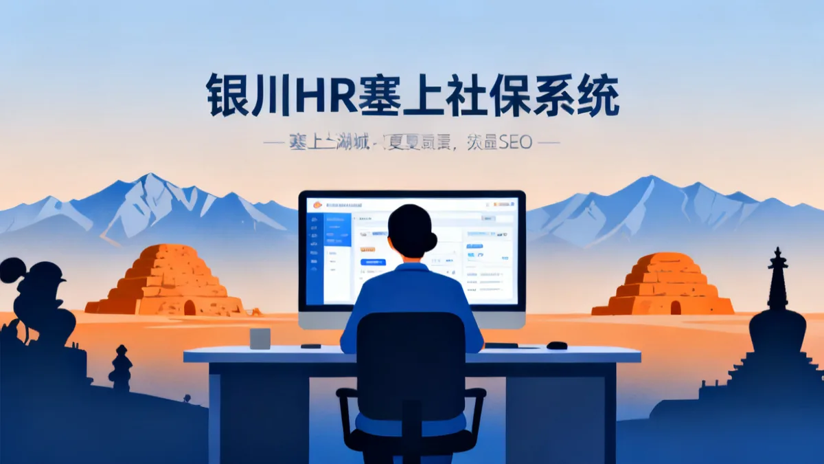 银川企业HR专员社保 2026 银川社保经办 完整指南 银川HR专员参保 五险一金