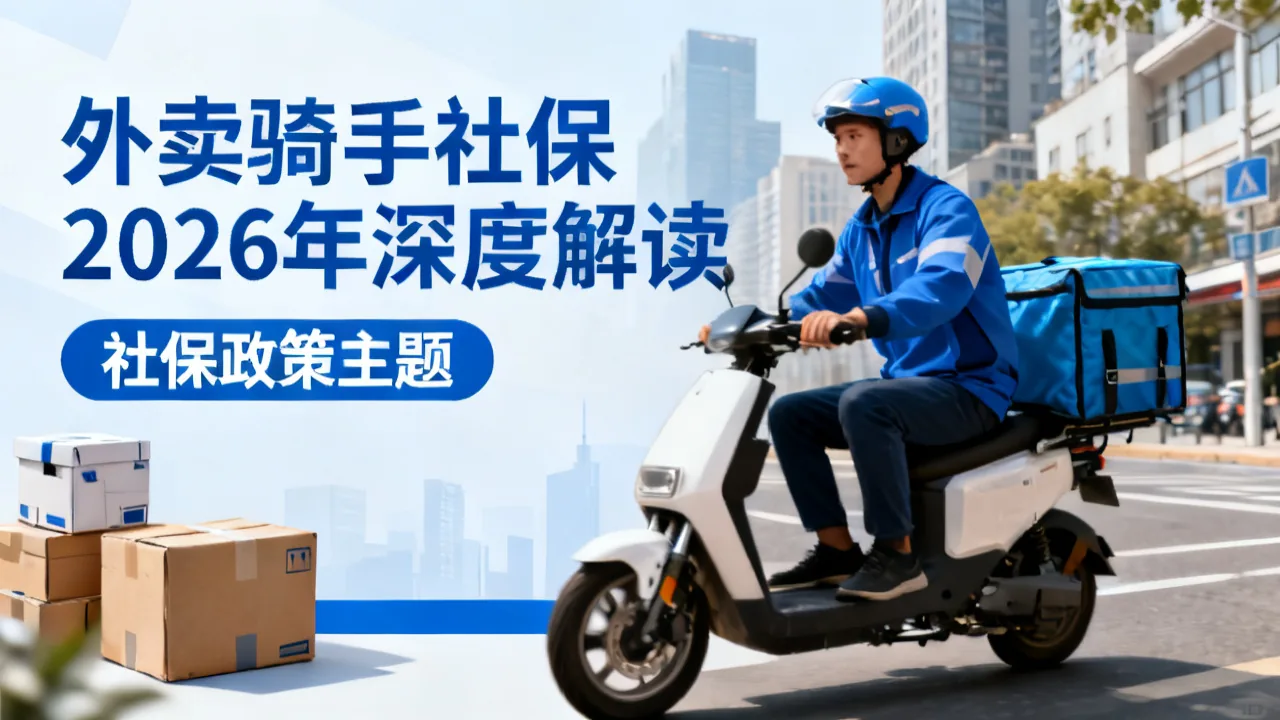 外卖骑手社保 2026