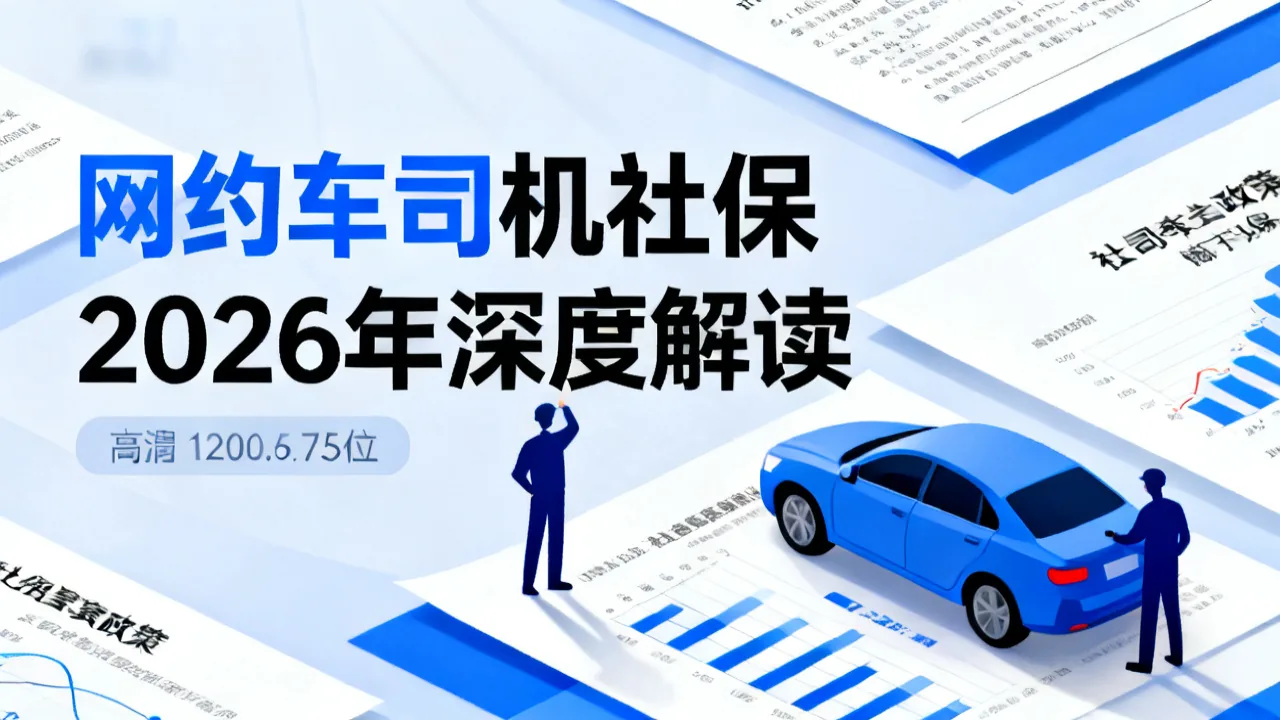 网约车司机社保 2026