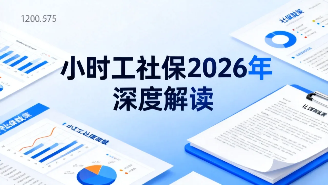 小时工社保 2026