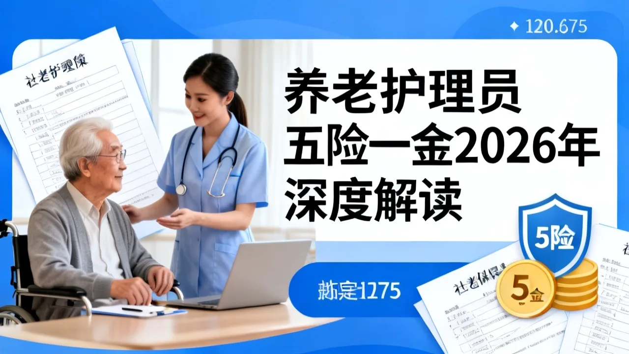 养老护理员五险一金 2026