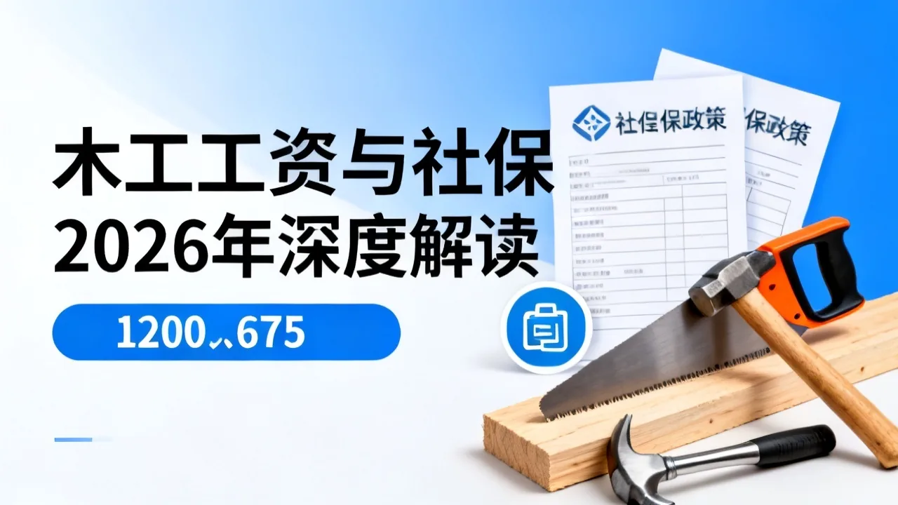 木工工资与社保 2026